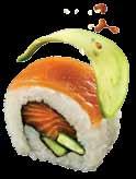 prawn, tuna, mango sauce, sesame seeds 2.780 Ft Kinoko (8 db 8 pcs).