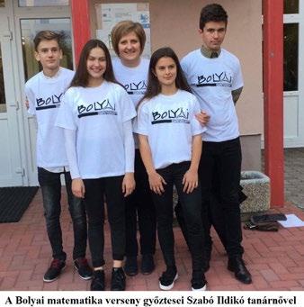 2018. JÚLIUS 9. OLDAL 7-8. osztály: Tóth Zsófia 8.a Vigh Vendel 8.b Kolonics Dorina 7.a Felkészítő: Kovács-Cser Anna, Tokajiné Dancsó Szilvia SPORTVERSENYEK Diákolimpiai versenyszámok IV. kcs.
