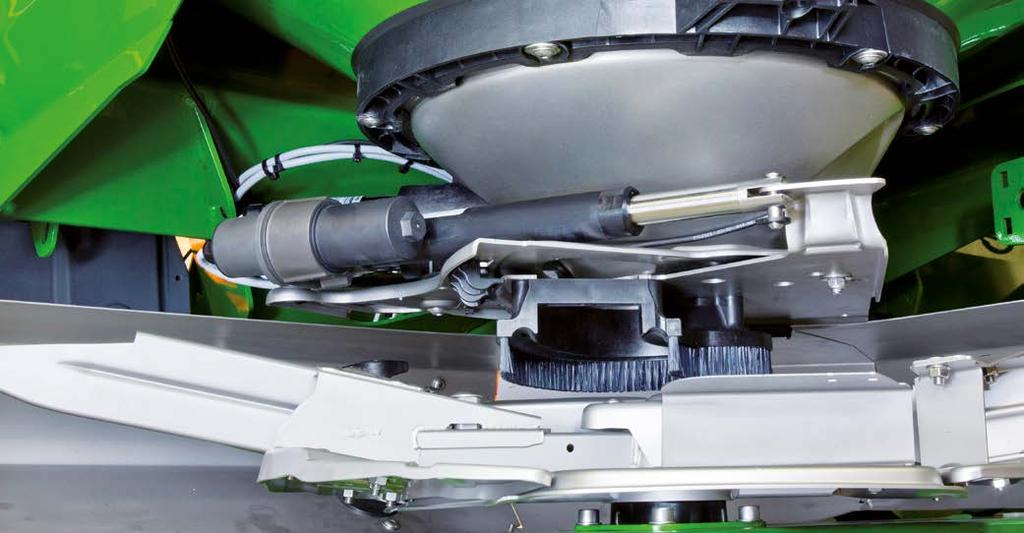 ZA-TS és ZG-TS Soft Ballistic System pro (kíméletes műtrágya-kezelési rendszer pro változat) A műtrágyák különösen kíméletes kezeléséhez pro 4 döntő előny az SBS pro rendszerrel A műtrágya különösen
