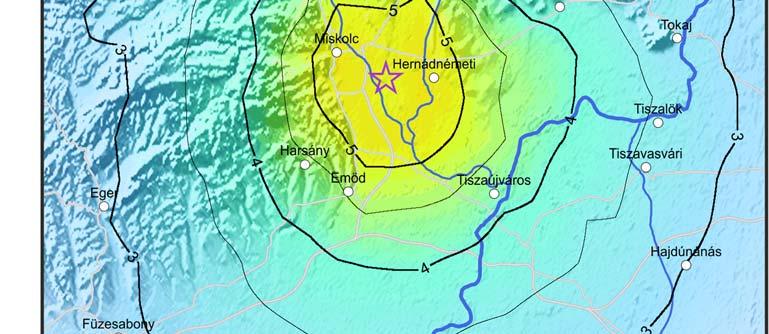 március 29-i, alsózsolcai földrengés