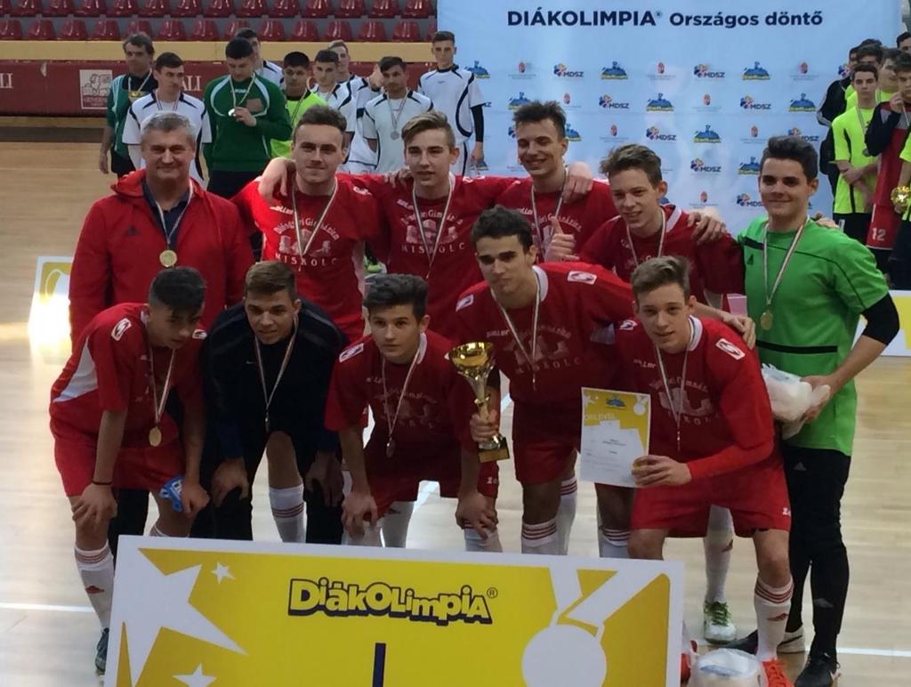 Futsall országos diákolimpia döntő Miskolc I.