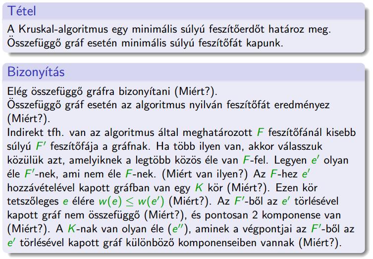 11. Irányított gráfok Tételek, definíciók 127.