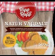 Panírozott csirke nuggets (színfiléből) 12 25 g 1 kg 3x1 kg Panírozott thai
