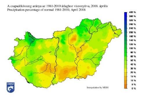 Az OMSZ-nál alkalmazott aszályindexek 1.