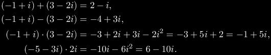 Komplex számok Mielőtt rátérnénk az osztásra, megjegyezzük, hogy a komplex számot értjük.