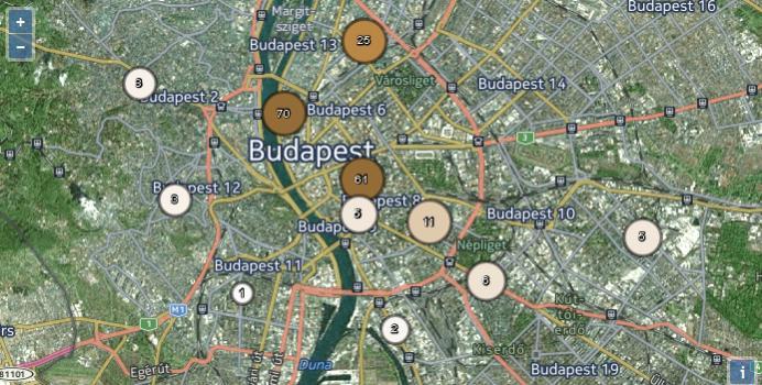 4. ábra. Az október 25-i budapesti áldozatok a Hungaricana portálon található adatbázisban.