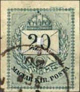 171-211 189. tétel Falcos 1888. Feketeszámú krajcáros, 3 Ft-os 4-es tömbben és darabok, 1 érték postatiszta.