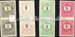 tétel 1874-1899 Krajcáros kiadások / 1874-1899 Krajcár issues 1889. Feketeszámú krajcáros, 5 krajcáros tévnyomat 199. tétel Kikiáltási ár: 4.