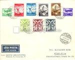 / Airmail letter, from Budapest to Debrecen to Budapest, with special cancellation, franked with LEHE-Block. 1935. Légiposta levél, Budapest-Istanbul/Rodostó 387. tétel Kikiáltási ár: 6.
