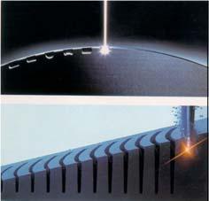 3. Lézersugaras megmunkálások (LBM, Laser Beam Machining) L A S E R Light