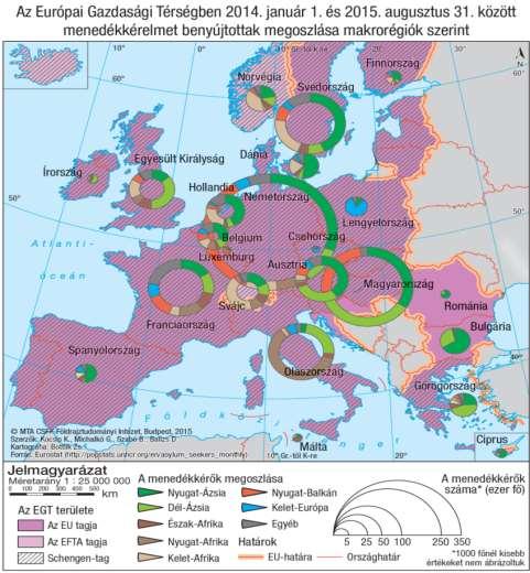 menedékkérelem: egy személyt útközben, az EU területén több tagállamban is