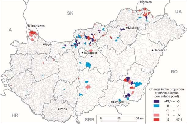 nemzetközi migrációnak, valójában ingázásnak számító)