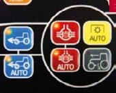 HATÉKONY ÉS BIZTONSÁGOS Mellső hídrugózás 4WD és opciós 4 kerék fékezés a még nagyobb fékezési teljesítményhez Elektronikus parkolófék rögzíti a traktort automatikusan, üres vezetőülés esetén Opciós