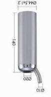 Orbiter mőanyag 240 ml szelepes 12 460 N70212630300 Wf.