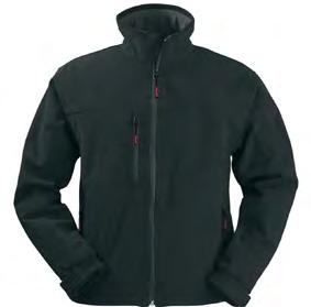 YANG ÁTMENETI KABÁT Három A külső rétegből puha, rugalmas álló, 310 réteg g/m2-es 94% Softshell poliészter anyag A közbülső réteg vízhatlan TPU film (vízállóság: és 6%Spandex lehetővé teszi a belső