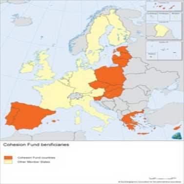 növelése. Keretösszege az idıszakra közel 50 milliárd euró, 19 tagállam 168 régiója érheti el ezen forrásokat (ebbıl 13 olyan phasing-in régió, amely korábban az 1. célkitőzés alá tartozott).