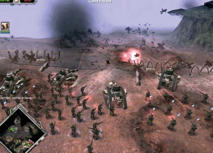 PLAYER CONFIG Festegetjük a maketteket A multirészhez tartozik még a fõmenübõl elérhetõ Army Painter is, ahol egészen aprólékosan személyre szabhatjuk egységeink kinézetét.