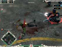 van multiplayerben kipróbálni a többi fajt, az orkokat, az eldákat és a káosz erõit. A W40K igen komor világában itt a Relic kiélte az Impossible Creaturesben már megtapasztalt humorérzékét.