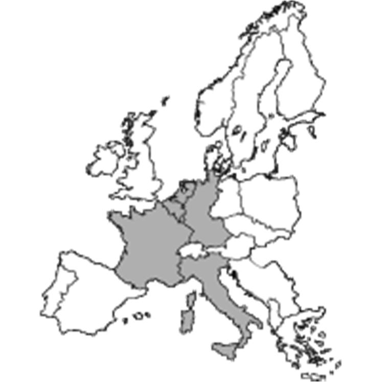 EU ismeretek 13 ESZAK Schumann-terv Párizs, 1951 tagjai: Benelux államok, NSZK, Franciao, Olaszo.