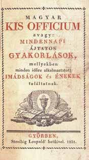 évtizedben dr. Kovács Pál jelentkezik többször, főként drámáival. Az utóbbi egyik alapítója volt 1838-ban a Győri Olvasó Társaságnak, melynek 1840-ben kiadott Név-könyve szintén e nyomdából került ki.