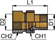 O-gyűrűs tömítés (-R) NBR, lapos tömítés (-F) TH0MB-HU-/01 STASTO Automation KG 1 2 0,