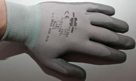 munkákhoz, jó mechanikai terhelhetőség Bőrbarát és varrat nélküli nylon-zsinór bélés Kiváló minőségű természetes latex bevonat