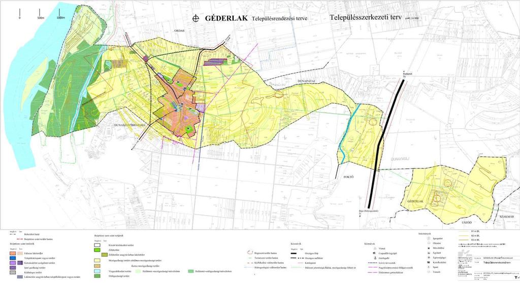 GÉDERLAK Géderlak Községi Önkormányzat 19/2004.(XII.1.) rendelete a Helyi építési szabályokról és 261/2004. KT.