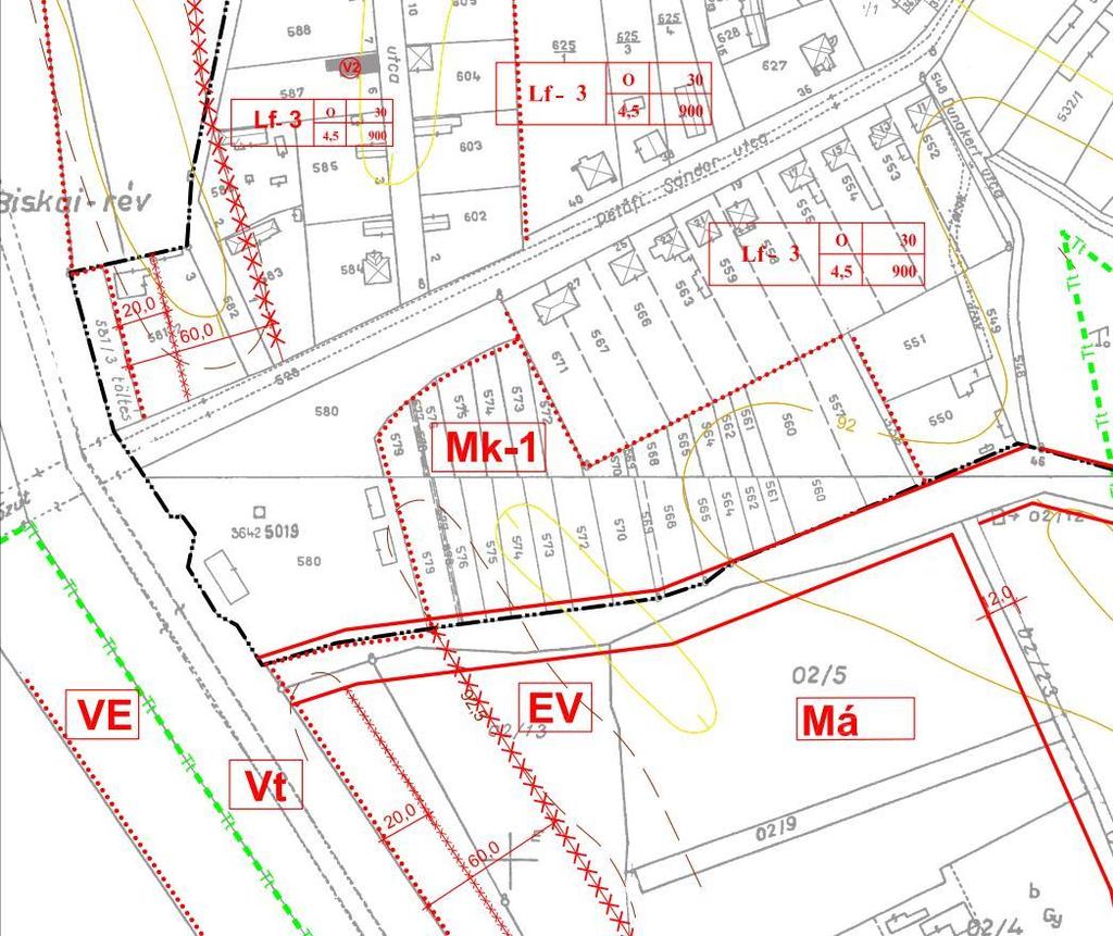 1.8-37. ábra SzT Dunaszentbenedek ZMP18 mérési pont környezetében A lakóingatlan egy gátőrház, ami az árvízvédelmi töltés tetején helyezkedik el.