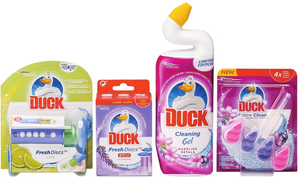 TISZTÍTÓSZER Duck Fresh wc-blokk korong,