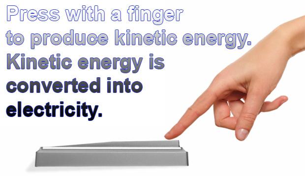 RF Push Button Water-Proof kinetic energy, self-powered wall switch 433Mhz Surface Mounted: slim Stylish design Environmentally friendly No more battery & wire wasting Long Lifetime: >200,000