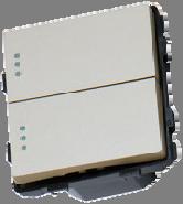 Suitable for KNX, DALI,.etc. controllers Compatible with: FPM1-0XW series 1 gang - 1 way 1x single 47x23x35mm 50PCS/CTN 0.000075m³/30g/pcs.