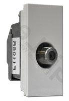 EU Germany Wall Socket MODULE AC250V/50Hz/16A FPM1-0XW series W - White Color 0.0002m³/60g/pcs.
