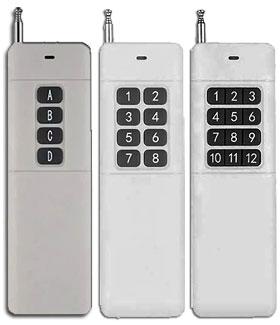 04 kg T-3000-2 Long Range High Power RF Wireless Remote Controller Model: T-3000-2 with 2 Key Model: T-3000-3 with 3 Key Model: T-3000-4 with 4 Key Model: T-3000-8 with 8 Key Model: T-3000-12 with 12