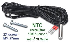 4GHz (THY08BE-WiFi) Black Colour, with External NTC Thermistor Sensor (included) Size: 86x86x38mm/260g, Recessed Flush Wall Mounted.. Set Point Range: 5ºC~35ºC, Accuracy: 0.