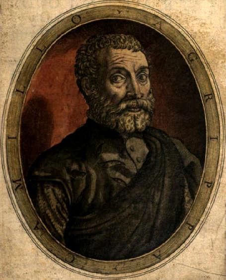 Bevezetés Camillo Agrippa a felvilágosodás korának egyik legjelentősebb vívómestere volt. Milánóban született, de Rómában élt és alkotott a 16-ik században (Mindschein, 2014).