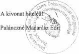 KIVONAT Békéscsaba M egyei Jogú Város Önkormányzat Közgyűlésének Pénzügyi, Gazdasági és Városfejlesztési Bizottsága 2018.