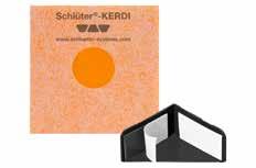 9) 5 mm 3 22 100 mm Schlüter -KERDI-TS komplett szett a csatlakoztatás szigeteléséhez L = m / szett szett 2 KE TS / 200 69,50 10 2,8 KE TS / 280 84,00 10 3,8 KE TS / 380 99,00 10 Figyelem: A KETS/280