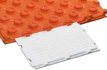 x 106 cm = 0,8 m² ² EN 1520 PF 17,55 20 Schlüter -BEKOTEC-ENR szegélylemez 30,5 x 45,5 cm = 0,14 m² / ENR 1520 P 1,74 20 Schlüter