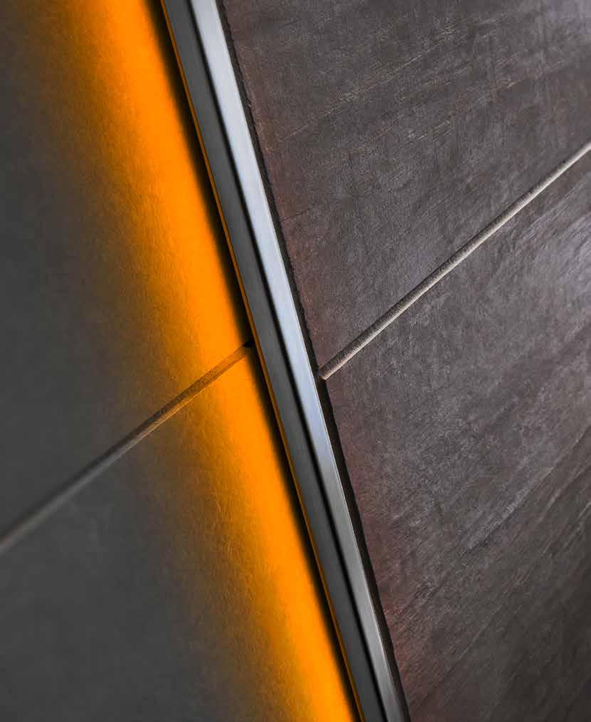 Schlüter -profilok SARKOK ÉS LEZÁRÓK A Schlüter-Systems záróprofiljai a csempéből és természetes kőből készült falburkolatok és lábazatok mechanikusan terhelhető és dekoratív lezárására szolgálnak.