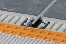 Dilatációs fugák és feszültségmentesítő profilok Schlüter -DILEX-BWS A Schlüter -DILEX-BWS egy újrafeldolgozott kemény PVC-ből készült dilatációs fugaprofil.