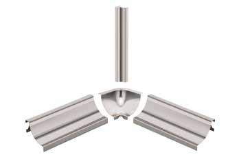 Schlüter -DILEX-HKU36/EK zárókupak PVC / EK / HKUR 36 E 3,25 50 HKU 10 HKU36/E HKU36/I3 HKU36/V HKU36/VI HKU36/EK