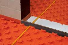 5) Schlüter -DILEX-EP PVC / CPE 30 EP 30 10,13 40 40 EP 40 10,46 40 50 EP 50 11,05 40 Schlüter -DILEX-DFP A Schlüter -DILEX-DFP az ajtó területe vagy az esztrichfelület megosztására szolgáló tágulási