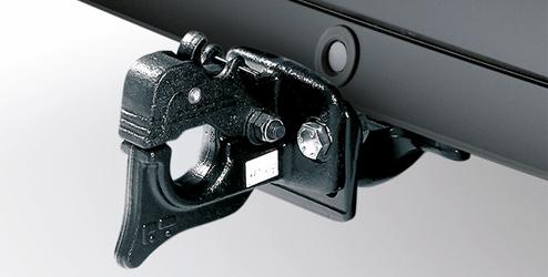 50 mm golyó Kiváló minőségű acélból Nincs látható lökhárító vágás A maximális terhelhetőség a gépjármű specifikációiban található Nincs korlátozás