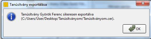 A) Frissítés 10.2 Bejelentkezés után elérhető egyéb funkciók A Frissítés gombra kattintva aktualizálhatja a tanúsítványait és a hozzá tartozó kulcsait az eszközön.