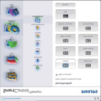 3. Képoptimalizálás 3.4 SmartDesktop útmutató SmartDesktop A SmartDesktop a SmartControl Premium-ban található.