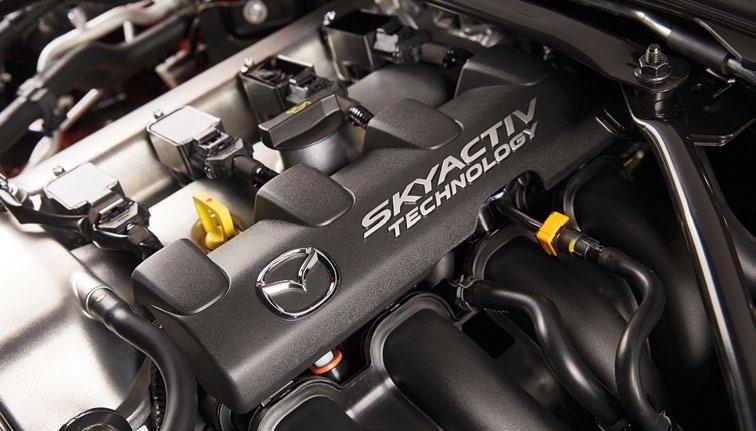 Az alapvető tényezők felülvizsgálatát követően ez az elképzelés a forradalmi SKYACTIV technológiában öltött testet.
