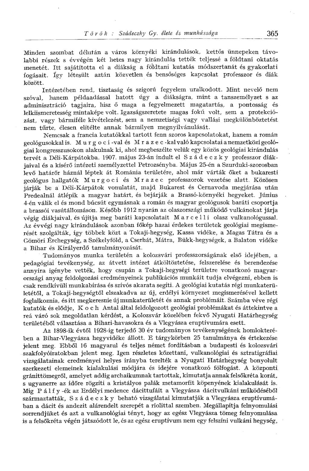 Török : Szádeczky Gy.