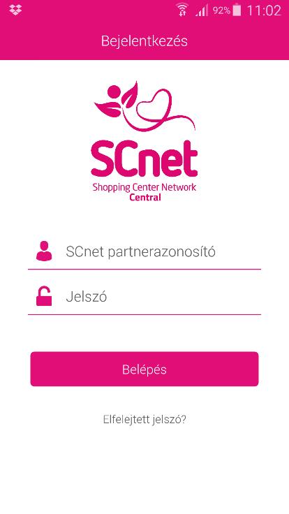 2 Eladói Applikáció Leírás Jelen kézikönyv az SCnet Termékpartneri alkalmazás használatát szeretné megkönnyíteni.