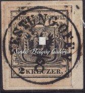 / Typography, handmade paper, type I, orange color, Pesth cancellation. 1850. Könyvnyomat, Festung-Ofen 31. tétel 1850.