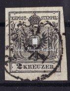 Könyvnyomat, 2 krajcár, Pesth 28. tétel 1850. Könyvnyomat, Szegedin 27. tétel Kikiáltási ár: 10.000 Ft 1850. Könyvnyomat, Pesth lebélyegzéssel 26.